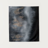 トウヒの森を通る霧の山 タペストリー (正面)