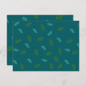 トウヒ小枝 – 森の香り ポストカード (正面/裏面)