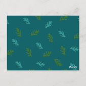 トウヒ小枝 – 森の香り ポストカード (裏面)