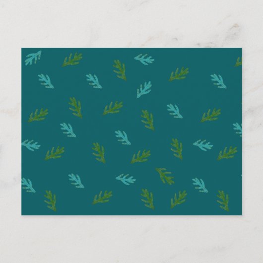 トウヒ小枝 – 森の香り ポストカード (正面)