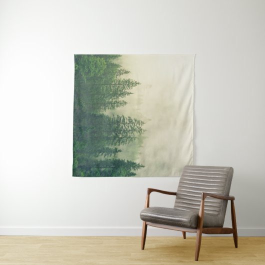 トウヒ林の霧 タペストリー (インサイチュ(横))