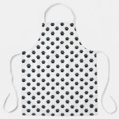 トウビーンズ子犬プリントロングエプロン エプロン (正面)