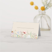 トウペワイルドフラワーメドウ結婚ズ プレイスカード (裏面)