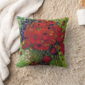 トウモロコシとケシの花瓶，ヴァンゴッホ クッション (ブランケット)