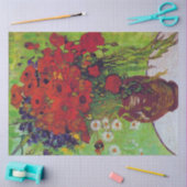 トウモロコシとケシの花瓶,ヴァンゴッホ 薄葉紙 (クラフト)