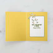 トウモロコシのコブにポップコーン カード (内部)