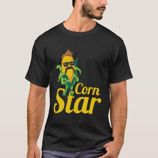 トウモロコシの星農家 Tシャツ (正面)