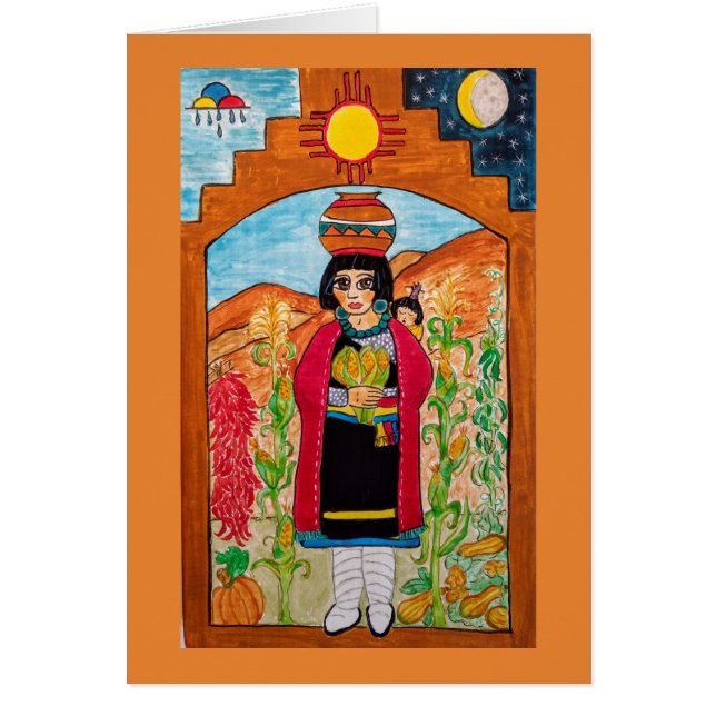 トウモロコシの母-生命のCreatrixそして支持者 (正面)