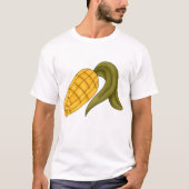 トウモロコシの穂 Tシャツ (正面)