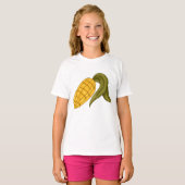 トウモロコシの穂 Tシャツ (正面フル)