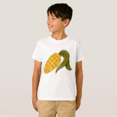 トウモロコシの穂 Tシャツ (正面フル)
