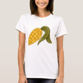 トウモロコシの穂 Tシャツ (正面)