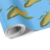 トウモロコシの繰り返しパターン ラッピングペーパー (ロールコーナー)