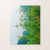 トウモロコシの茎ウィスコンシン。 ジグソーパズル (縦)