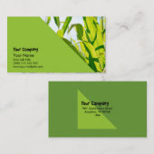 トウモロコシの葉 名刺 (正面/裏面)