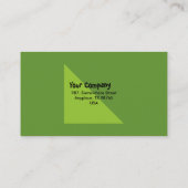 トウモロコシの葉 名刺 (裏面)