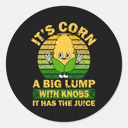 トウモロコシは果汁が™Sコーン ラウンドシール (正面)