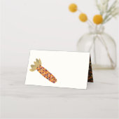 トウモロコシまたはインディアンコーンサンクスギビング プレイスカード (正面)