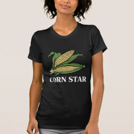 トウモロコシスター面白い野菜のダジャレBBQユーモア Tシャツ