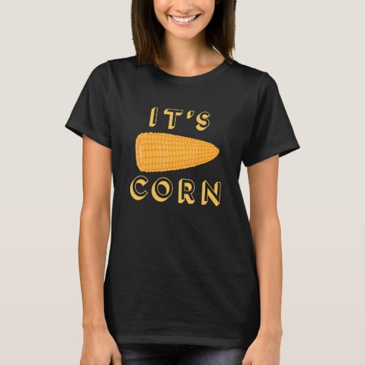 トウモロコシミーム1 Tシャツ (正面)