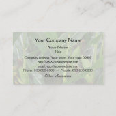 トウモロコシ分野との農場の景色 名刺 (裏面)