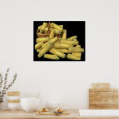 トウモロコシ収穫 ポスター (キッチン)