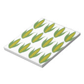 トウモロコシ植物野菜パターンコーン ノートパッド (回転)