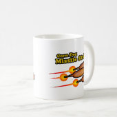 トウモロコシ犬ミサイル攻撃 コーヒーマグカップ (正面右)