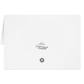 トウモロコシ畑の間サンキューカード (裏面横)