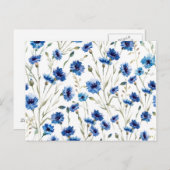 トウモロコシ畑 ポストカード (正面/裏面)