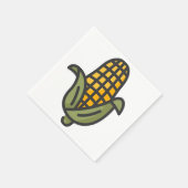 トウモロコシ スタンダードカクテルナプキン (角)