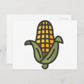 トウモロコシ ポストカード (正面/裏面)