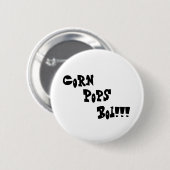 トウモロコシ、ポップ、Boi!!! 缶バッジ (正面&裏面)