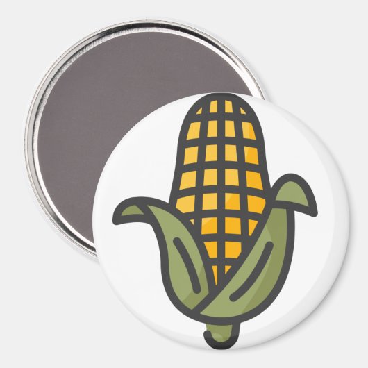 トウモロコシ マグネット (正面/裏面)