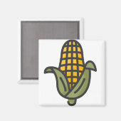 トウモロコシ マグネット (正面/裏面)