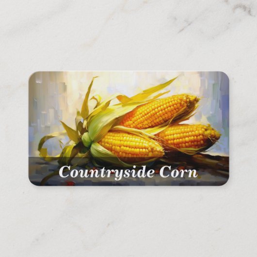 トウモロコシ 名刺 (正面)