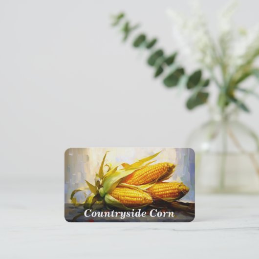 トウモロコシ 名刺 (スタンド正面)