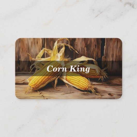 トウモロコシ 名刺 (正面)