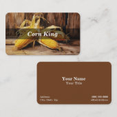 トウモロコシ 名刺 (正面/裏面)