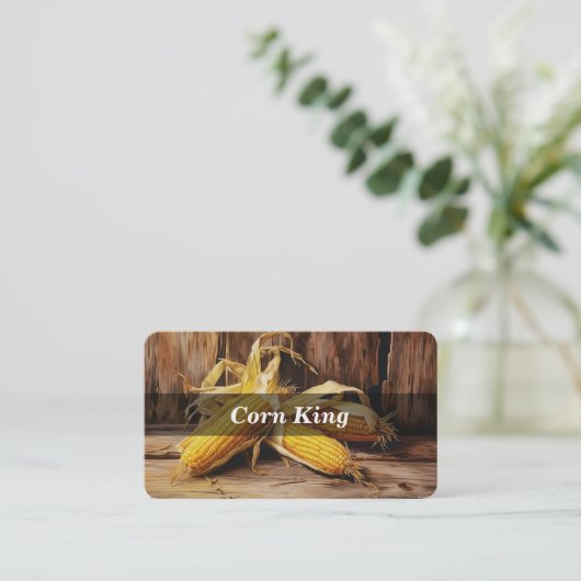 トウモロコシ 名刺 (スタンド正面)