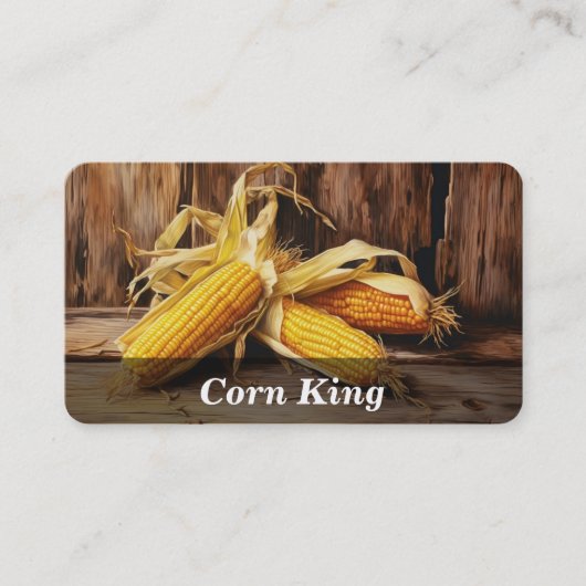 トウモロコシ 名刺 (正面)