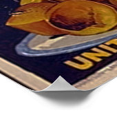 トウモロコシ～国の食べ物～ヴィンテージWW1 ポスター (角)