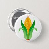 トウモロコシ 缶バッジ (正面&裏面)