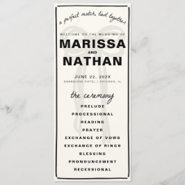 トウ描ズボウ結婚式 プログラム