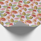 トウ鮮やかカ島主義ジャングル ラッピングペーパー (角)