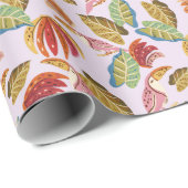 トウ鮮やかカ島主義ジャングル ラッピングペーパー (ロールコーナー)