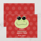 トエイリ素晴らしキュートなトアドバレンタインデー ポストカード (正面/裏面)