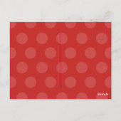 トエイリ素晴らしキュートなトアドバレンタインデー ポストカード (裏面)