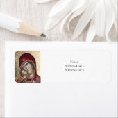 トオトコスとキリストの子の正統なアイコン ラベル (インサイチュ)