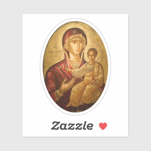 トオトコスとキリストの子の正統派のビニル シール (シート)